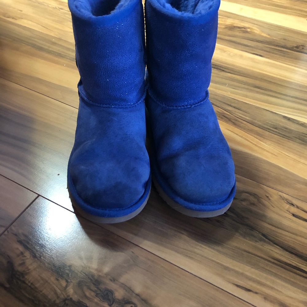 Glitter blue Uggs
